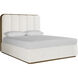 Jamille Eclipse White Bed, Queen